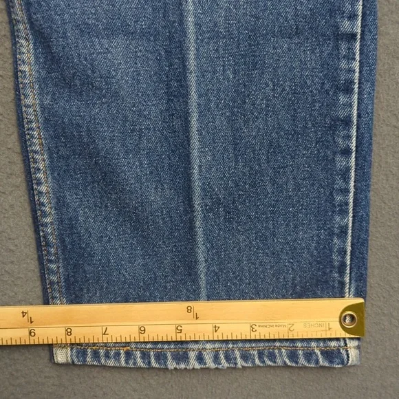 Levi's Vintage Jeans Men's 38x32 Fits 36x32 Blue 505 Regular Fit Straight Leg - Picture 9 of 12